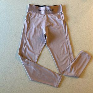 Pink Soda Sport Contour Tights Leggings Women Size Small NWOT